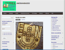 Tablet Screenshot of aminharadio.com